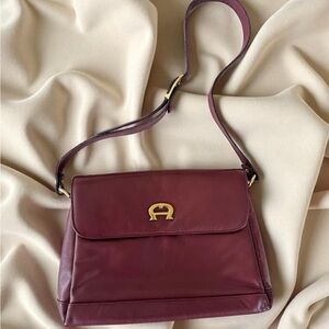 ETIENNE AIGNER GENUINE LEATHER BAG: REAL, GENUINE & ORIGINAL LEATHER,